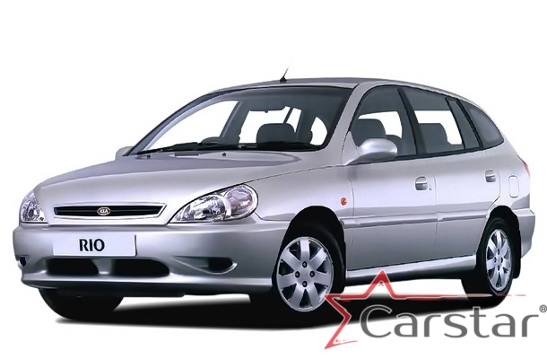 Автомобильные коврики EVA для Kia Rio I (2000-2005)